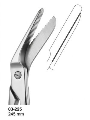 Sirgikal 03-225 Scissors for Obstetrics
