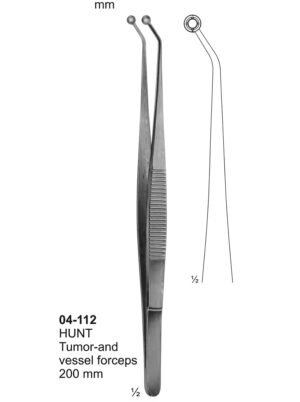 Sirgikal 04-112 HUNT Forceps for grasping tissue tumors etc