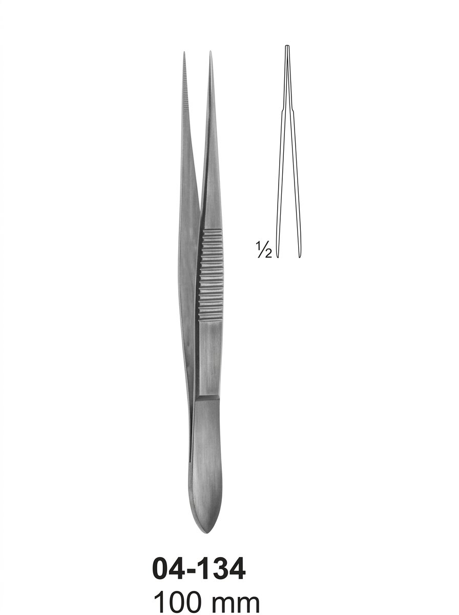 Sirgikal 04-134 Delicate Dissecting Microscopic Sterilizing Forceps