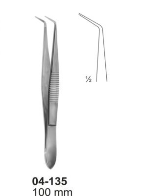 Sirgikal 04-135 Delicate Dissecting Microscopic Sterilizing Forceps