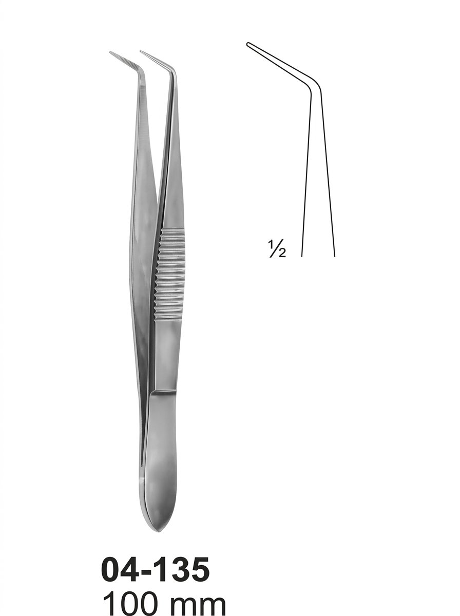 Sirgikal 04-135 Delicate Dissecting Microscopic Sterilizing Forceps