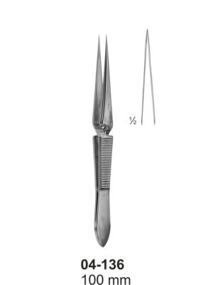 Sirgikal 04-136 Delicate Dissecting Microscopic Sterilizing Forceps