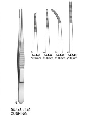 Sirgikal 04-14-6-149 04 146 149 CUSHING Delicate Dissecting Forceps