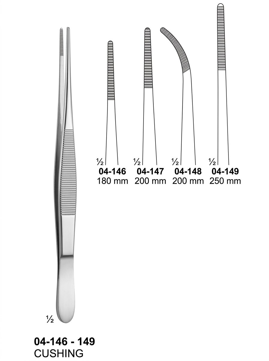 Sirgikal 04-14-6-149 04 146 149 CUSHING Delicate Dissecting Forceps