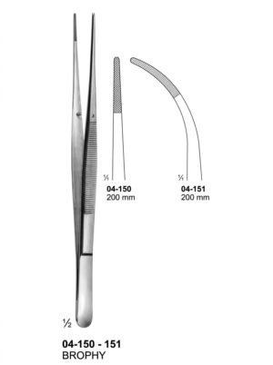 Sirgikal 04-15-0-151 04 150 151 BROPHY Delicate Dissecting Forceps