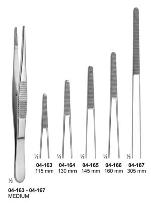 Sirgikal 04-163-04-167 MEDIUM Dissecting Forceps