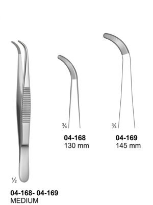 Sirgikal 04-168-04-169 MEDIUM Dissecting Forceps
