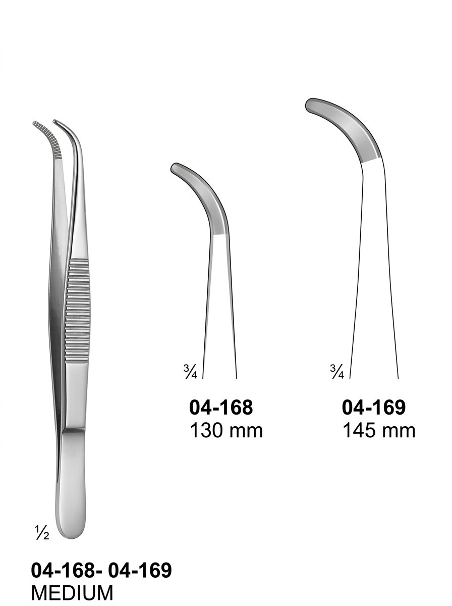 Sirgikal 04-168-04-169 MEDIUM Dissecting Forceps