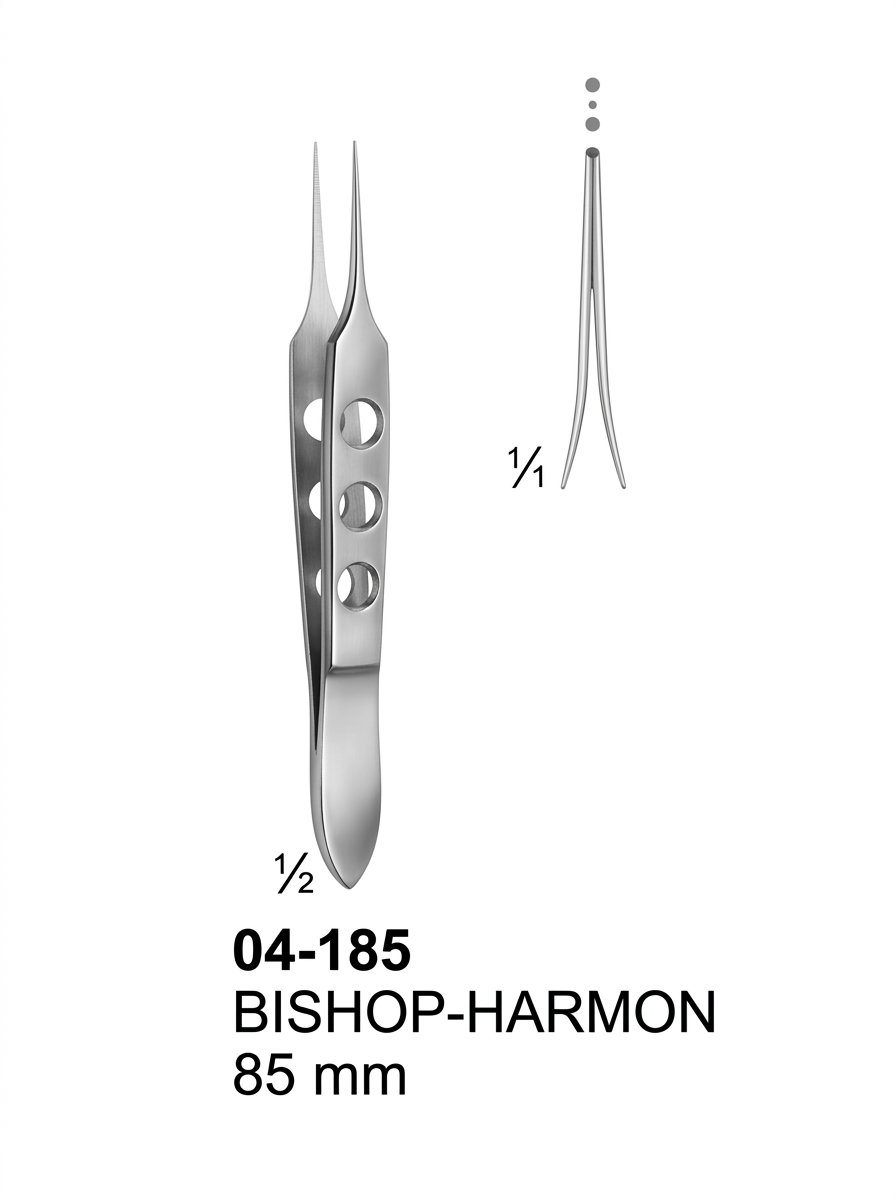 Sirgikal 04-185 BISHOP HARMON Delicate Tissue Forceps