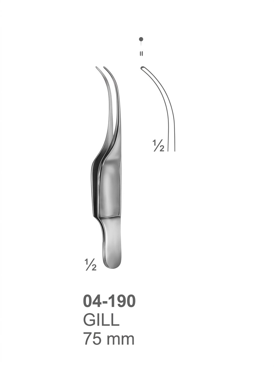 Sirgikal 04-190 GILL Delicate Tissue Forceps