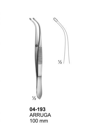 Sirgikal 04-193 ARRUGA Delicate Tissue Forceps