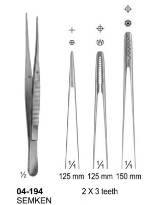 Sirgikal 04-194 SEMKEN Delicate Tissue Forceps