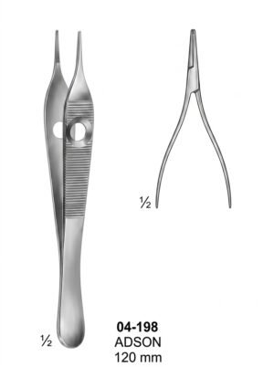 Sirgikal 04-198 ADSON Delicate Tissue Forceps