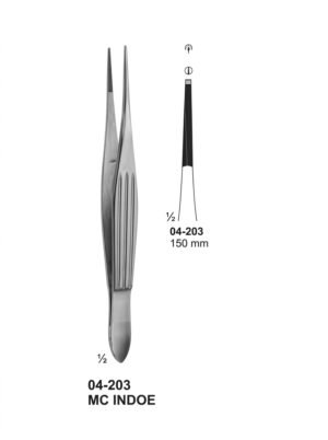 Sirgikal 04-203 MC INDOE Tissue Forceps