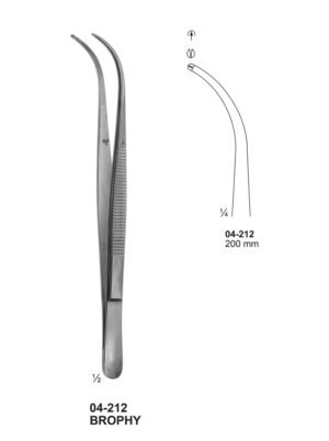 Sirgikal 04-212 BROPHY Tissue Forceps