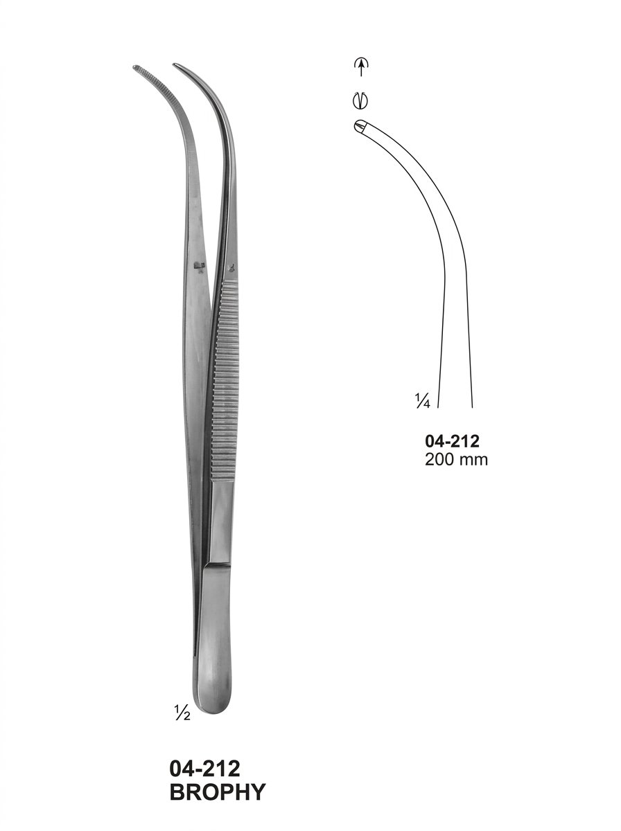 Sirgikal 04-212 BROPHY Tissue Forceps