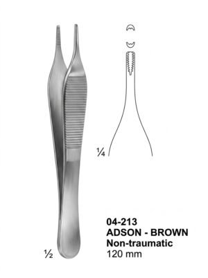 Sirgikal 04-213 ADSON BROWN Tissue Forceps