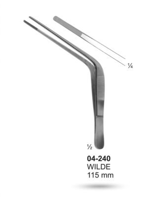 Sirgikal 04-240 WILDE Forceps Bayonet Shaped