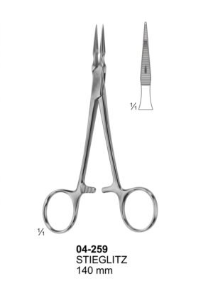 Sirgikal 04-259 STIEGLITZ Splinter and Cilia Forceps
