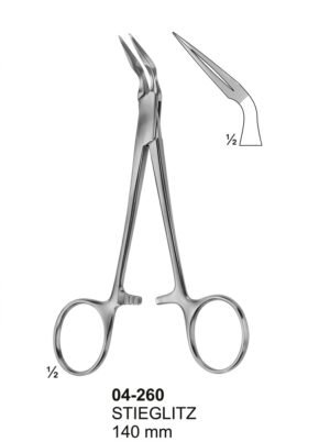 Sirgikal 04-260 STIEGLITZ Splinter and Cilia Forceps