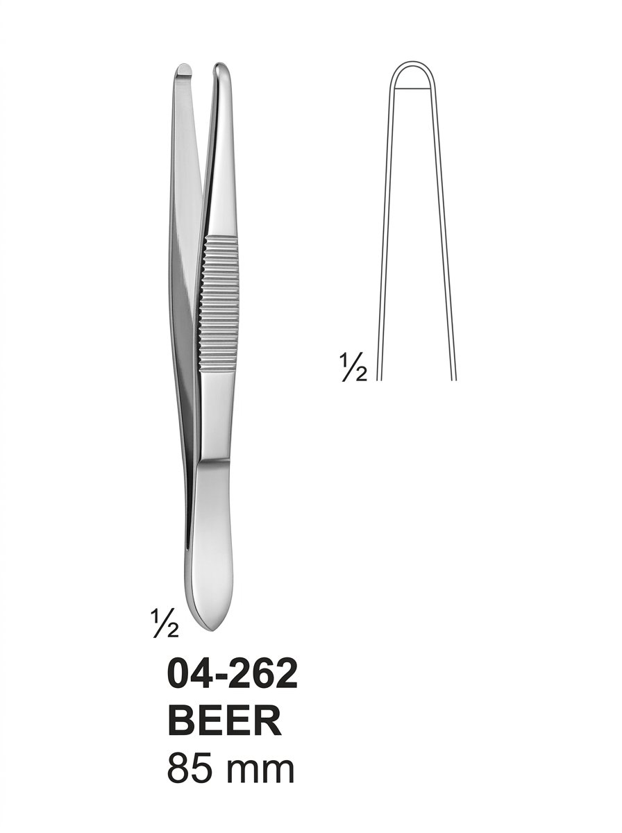 Sirgikal 04-262 BEER Splinter and Cilia Forceps