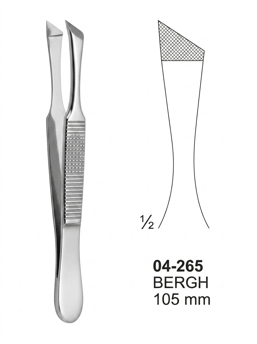 Sirgikal 04-265 BERGH Splinter and Cilia Forceps