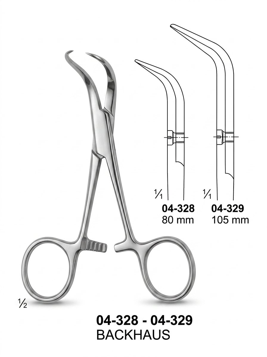 Sirgikal 04-328-04-329 BACKHAUS Towel Clamps