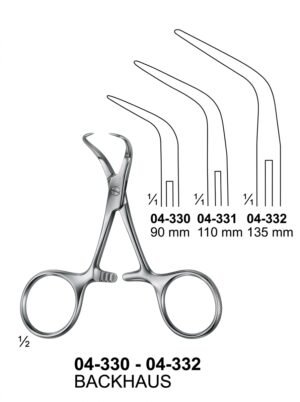 Sirgikal 04-330-04-332 BACKHAUS Towel Clamps