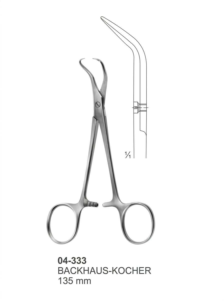 Sirgikal 04-333 BACKHAUS KOCHER Towel Clamps