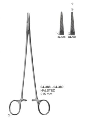 Sirgikal 04-388-04-389 HALSTED Delicate Haemostatic Forceps