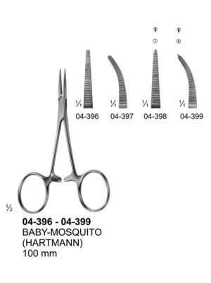 Sirgikal 04-396-04-399 BABY MOSQUITO Delicate Haemostatic Forceps