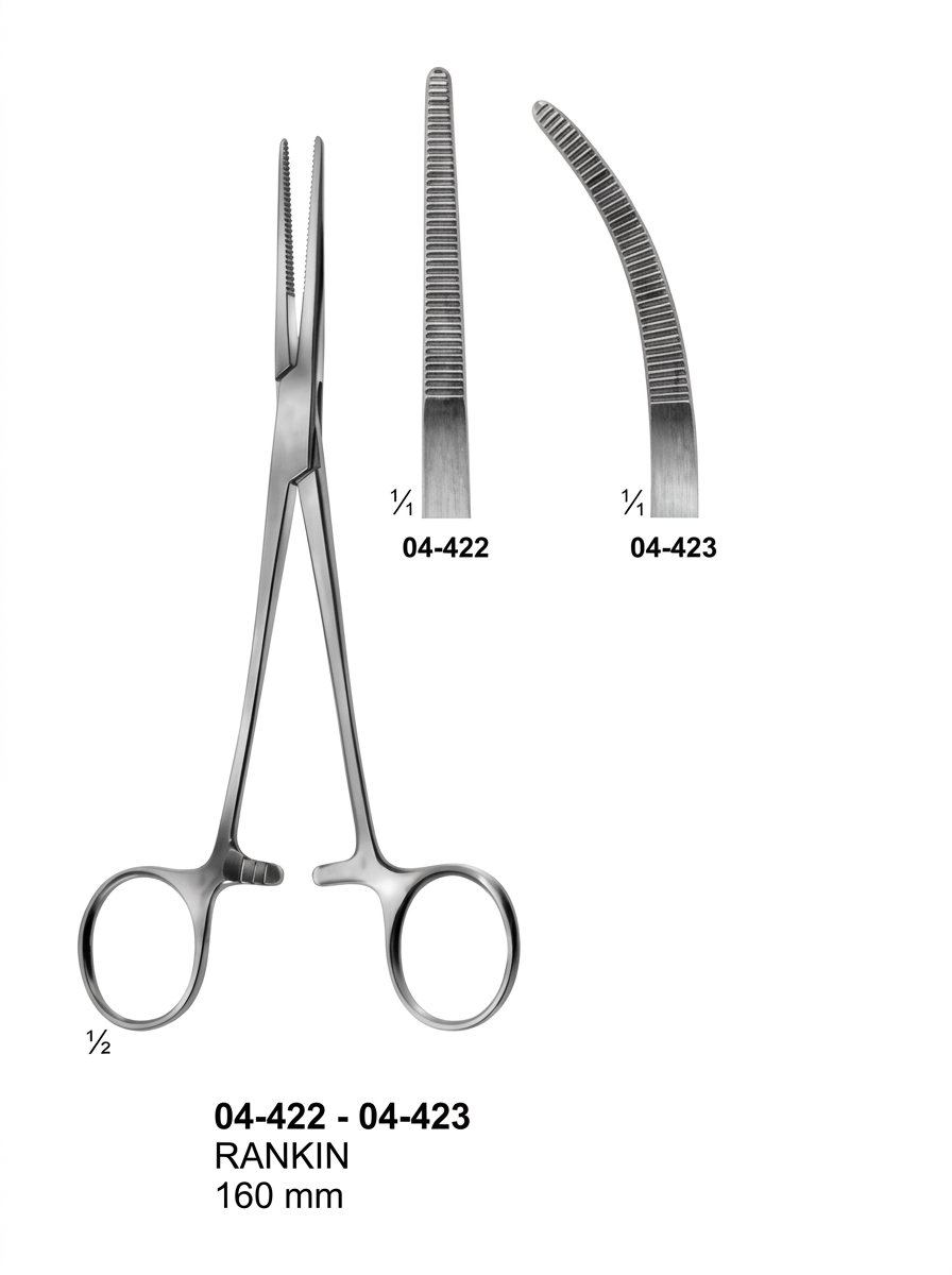 Sirgikal 04-422-04-423 RANKIN Delicate Haemostatic Forceps