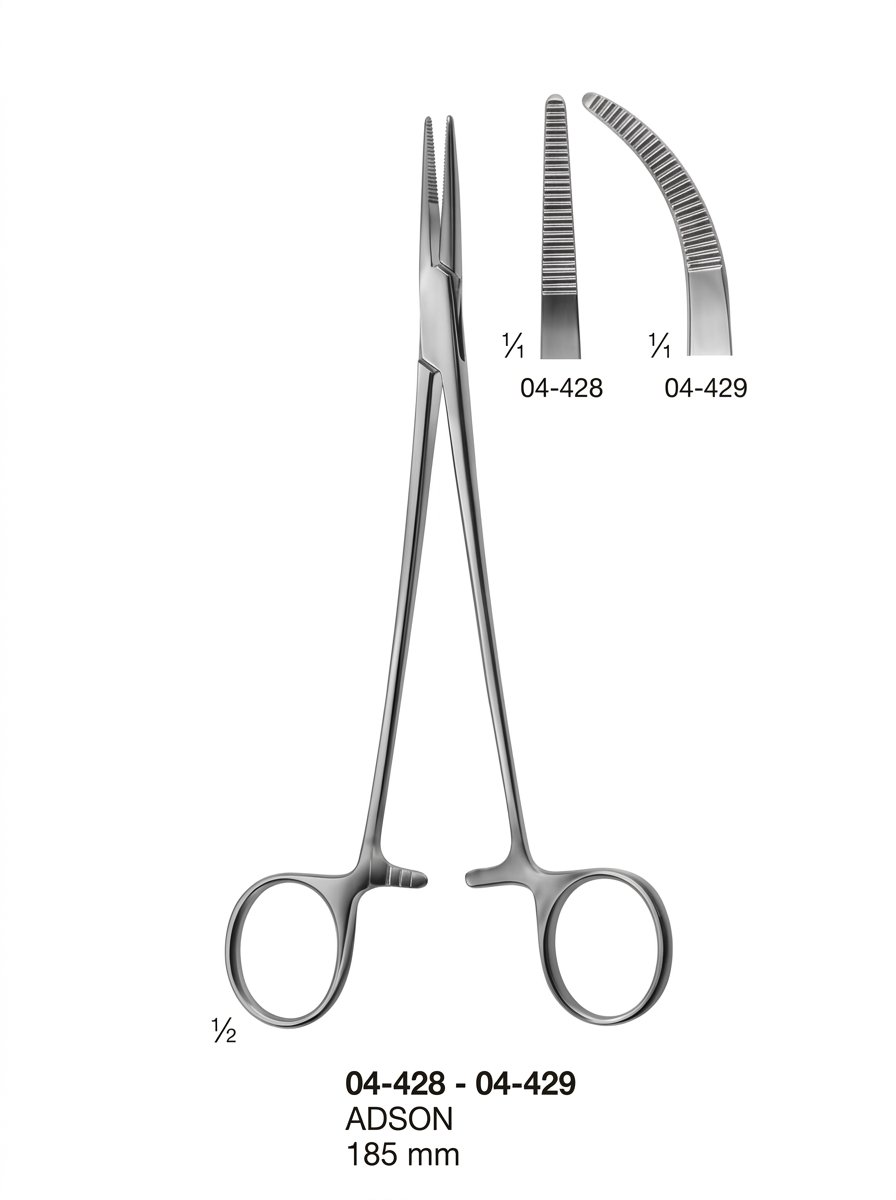 Sirgikal 04-428-04-429 ADSON Delicate Haemostatic Forceps