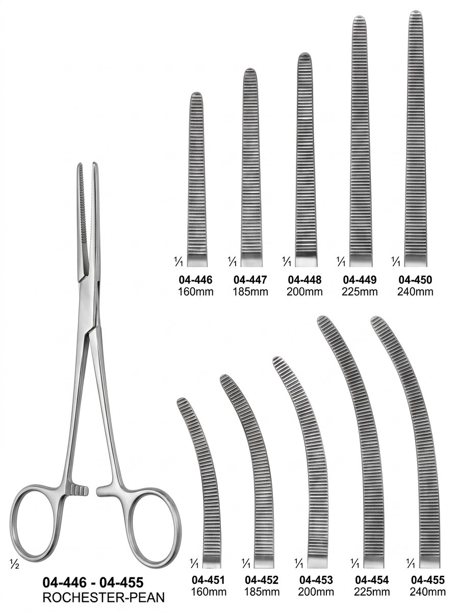 Sirgikal 04-446-04-455 RæHESTER PEAN Haemostatic Forceps