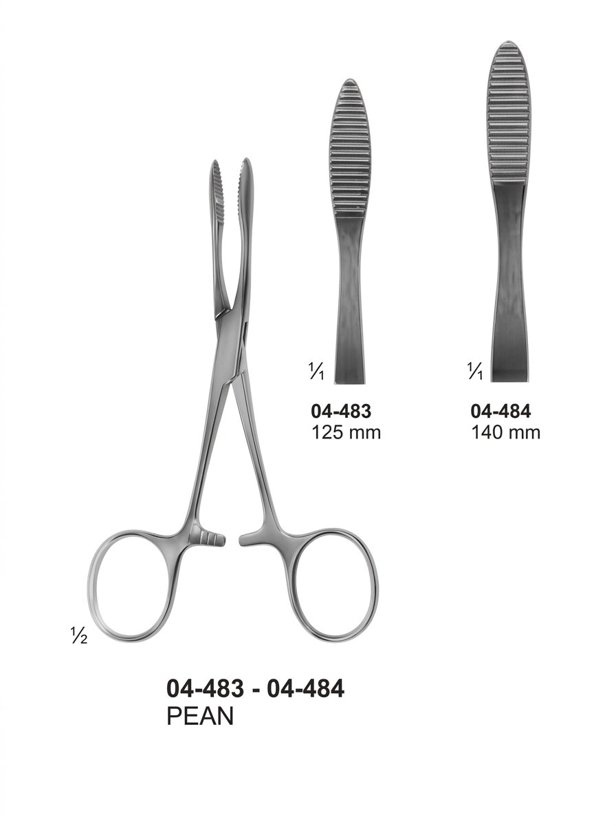 Sirgikal 04-483-04-484 PEAN Haemostatic Forceps
