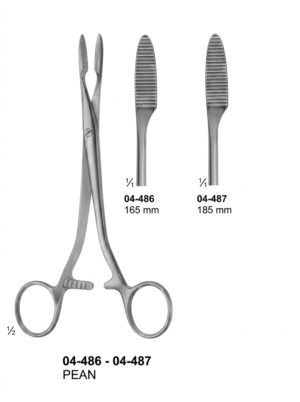 Sirgikal 04-486-04-487 PEAN Haemostatic Forceps