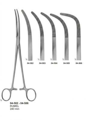 Sirgikal 04-502 RUMEL Dissecting and Ligature Forceps