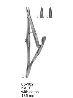 Sirgikal 05-102 KALT Needle Holders for micro surgery