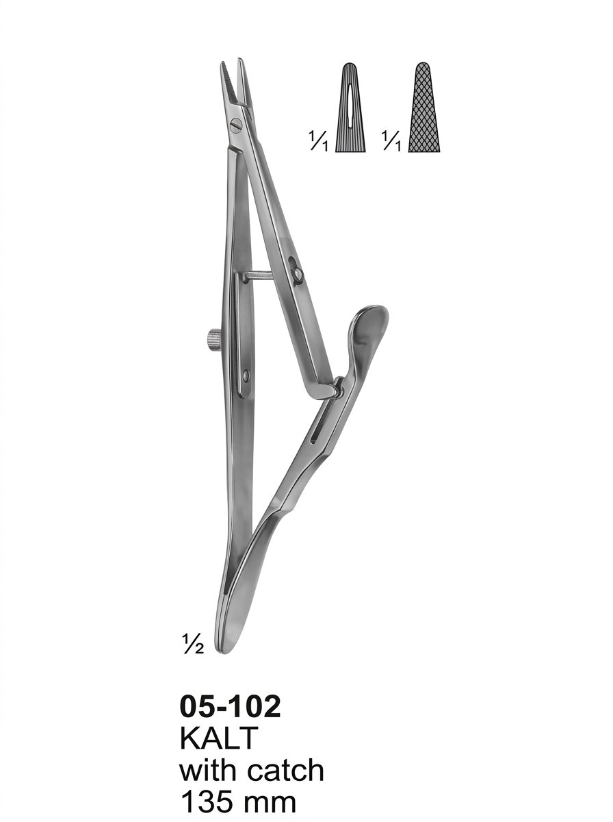 Sirgikal 05-102 KALT Needle Holders for micro surgery