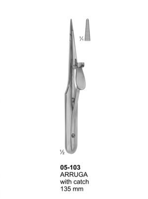 Sirgikal 05-103 ARRIJGA Needle Holders for micro surgery