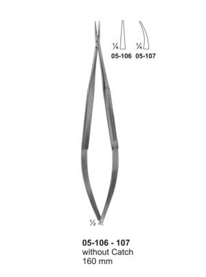Sirgikal 05-10-6-107 05 106 107 without Catch Needle Holders for micro surgery