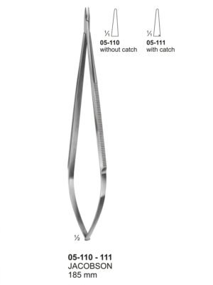 Sirgikal 05-11-0-111 05 110 111 JACOBSON Needle Holders for micro surgery