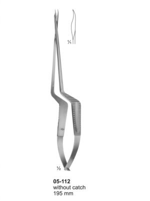 Sirgikal 05-112 without catch Needle Holders for micro surgery