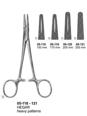 Sirgikal 05-11-8-121 05 118 121 HEGAR Needle Holders