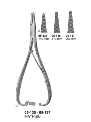 Sirgikal 05-135-05-137 MATHIEU Needle Holders