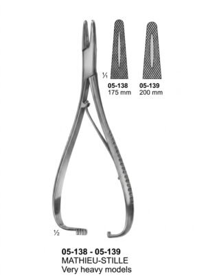 Sirgikal 05-138-05-139 MATHIEU STILLE Needle Holders