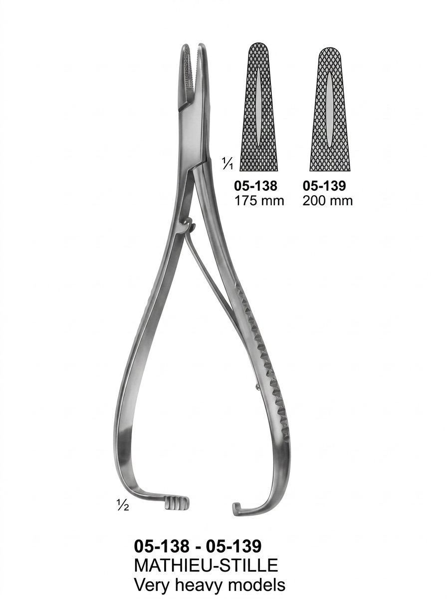 Sirgikal 05-138-05-139 MATHIEU STILLE Needle Holders