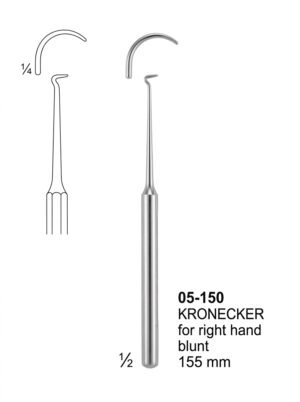 Sirgikal 05-150 KRONECKER Suture Instruments Reverdin Needles