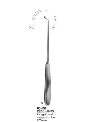 Sirgikal 05-154 DESCHAMPS Suture Instruments Reverdin Needles