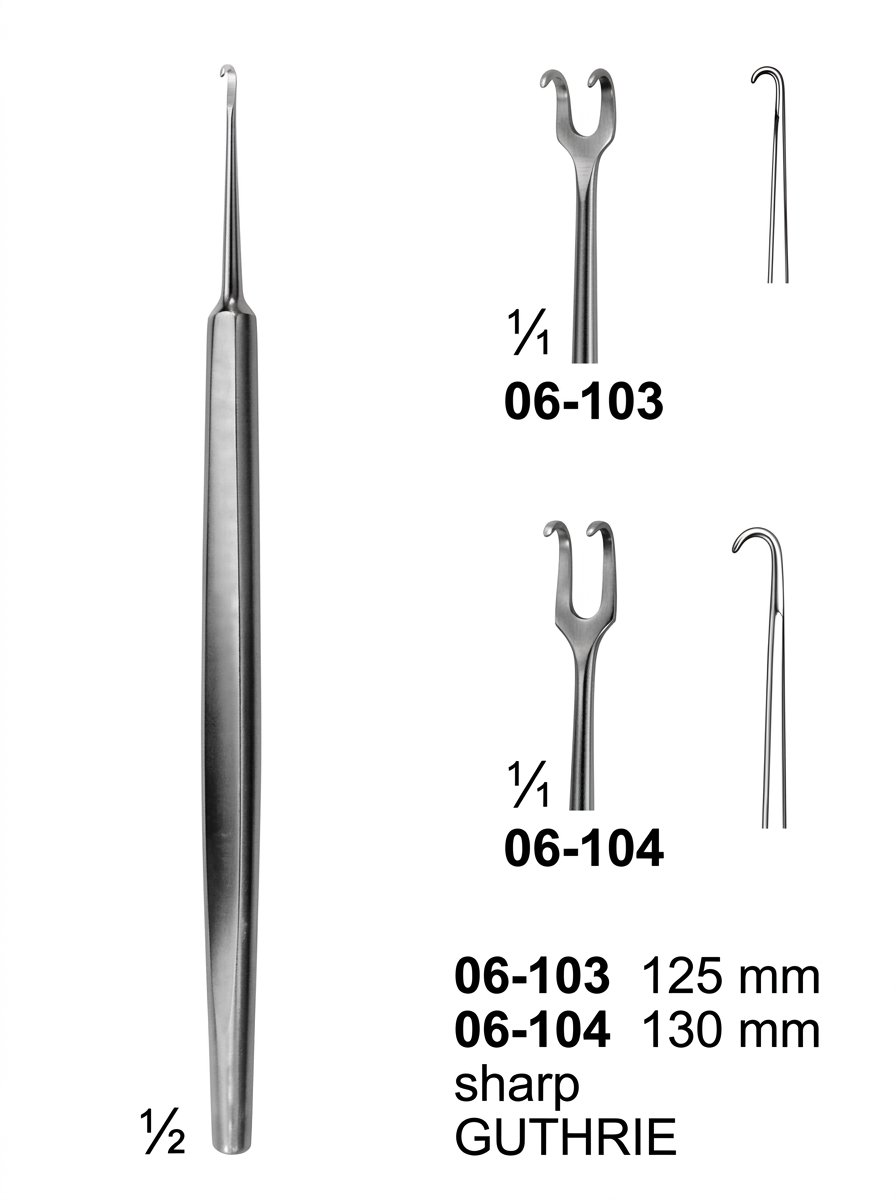 Sirgikal 06-103-06-104 Fine Wound Retractors Dura and Skin Retractors